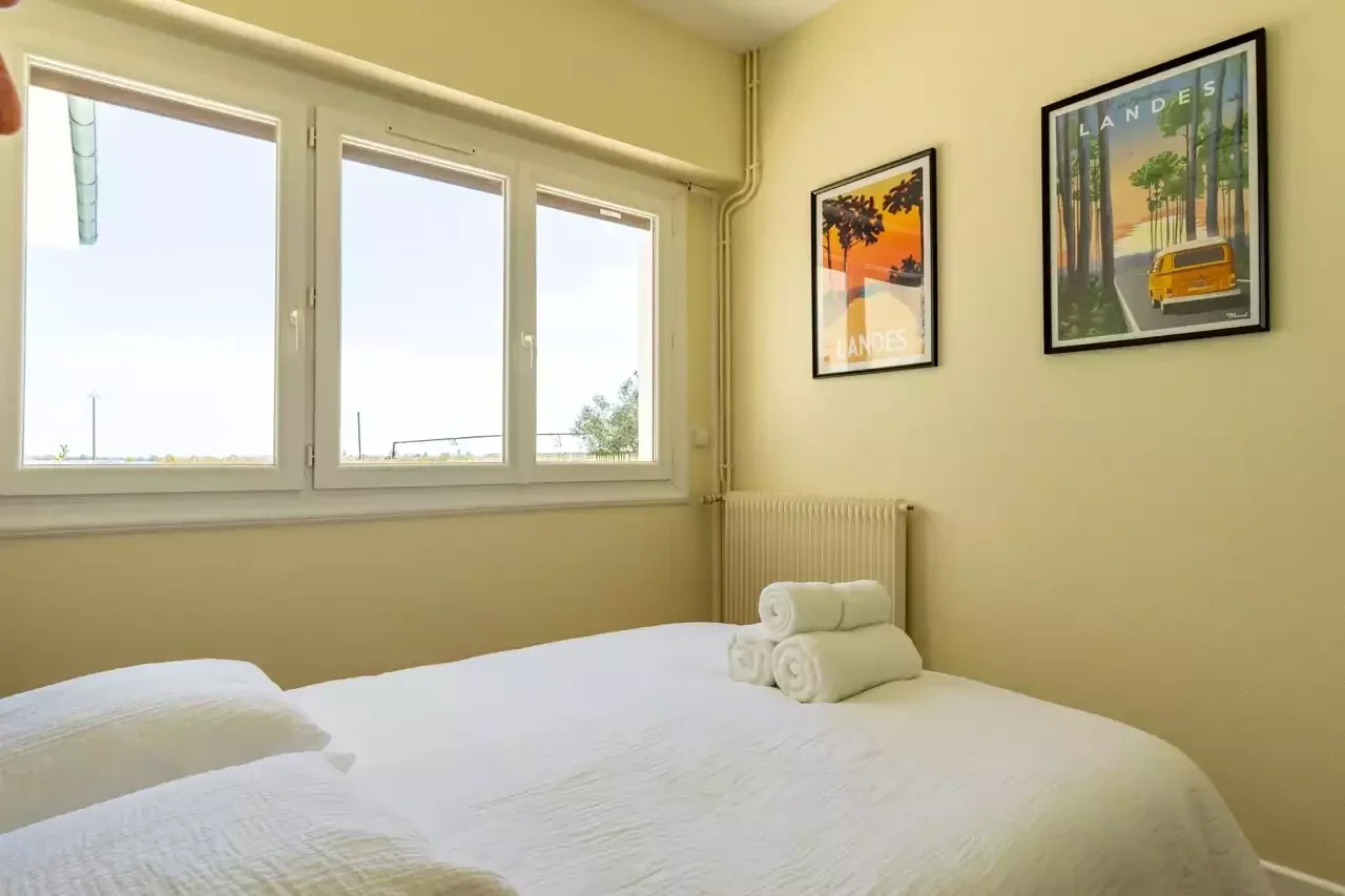 chambre double gite landes