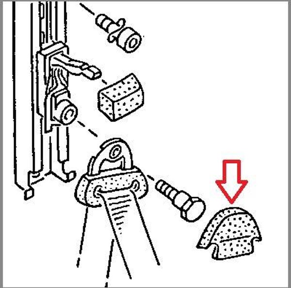 Afdekkap gordel zwart 165857719 01C