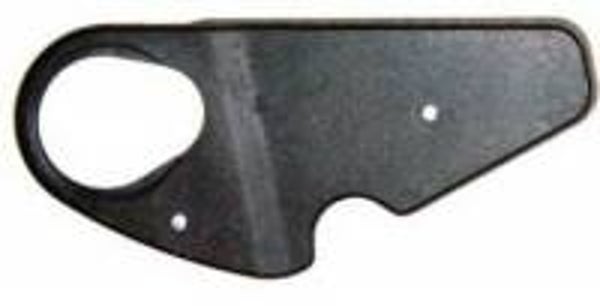 Zwarte stoelkap met gat bestuurdersstoel  171881479 B