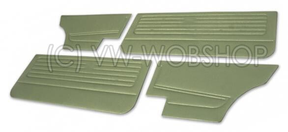 groen portierbekleding 4 delig golf 1 3-drs