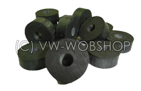 Klepsteun rubberen ring