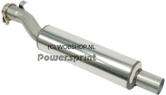 Powersprint Rvs 60 mm middendemper