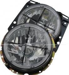 Koplamp helder met kruis angel eyes setprijs