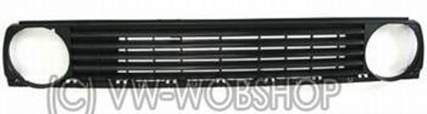 Embleemloze Golf II grill enkele koplampen