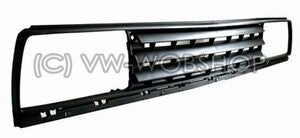 Embleemloze grill VW Jetta 2 zwart