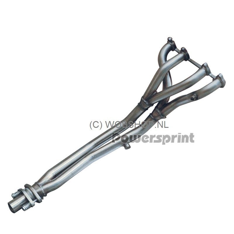 Powersprint rvs 4-2-1 spruitstuk 8V motoren  diameter 60 MM