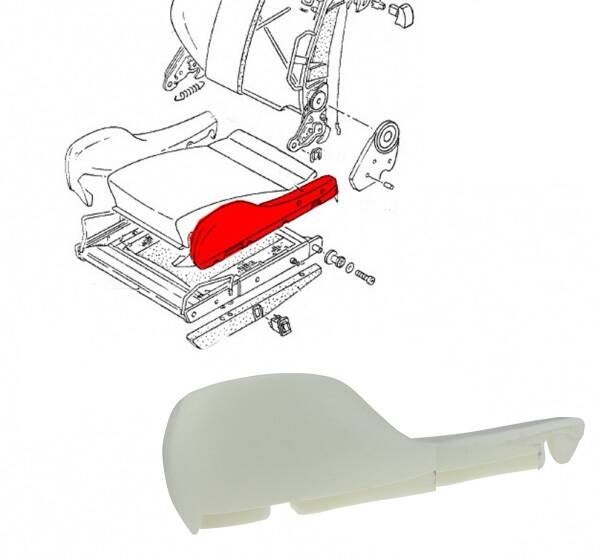 Zijwang Links geschikt voor de RECARO stoel
