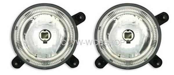 Verstralers chrome helderglas met angel eyes