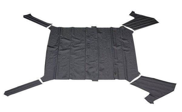 Zwarte hemelbekleding Golf 1 3 drs zonder schuifdak