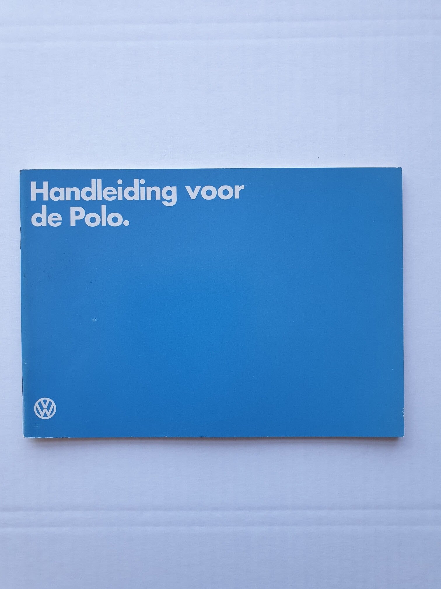 Handleiding voor de Polo 1981
