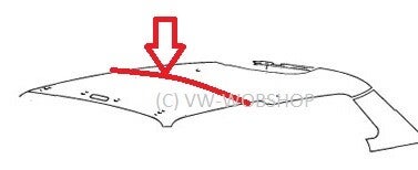 Hemelstang  per stuk  171837535 A