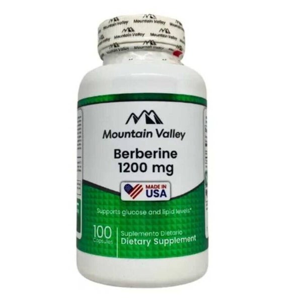 Berberina 1200 mg x 100 Cápsulas