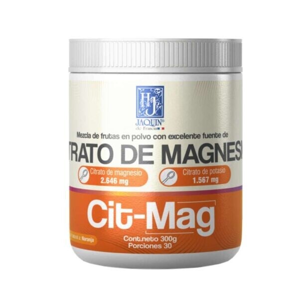 Cit-Mag Jaquin de Francia 300 g – Citrato de Magnesio y Potasio