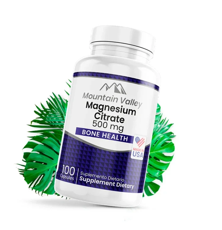 CITRATO DE MAGNESIO MOUNTAIN VALLEY 500 mg x 100