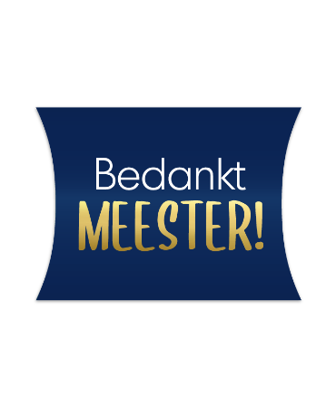 Gondeldoosjes - Bedankt Meester (LEEG)