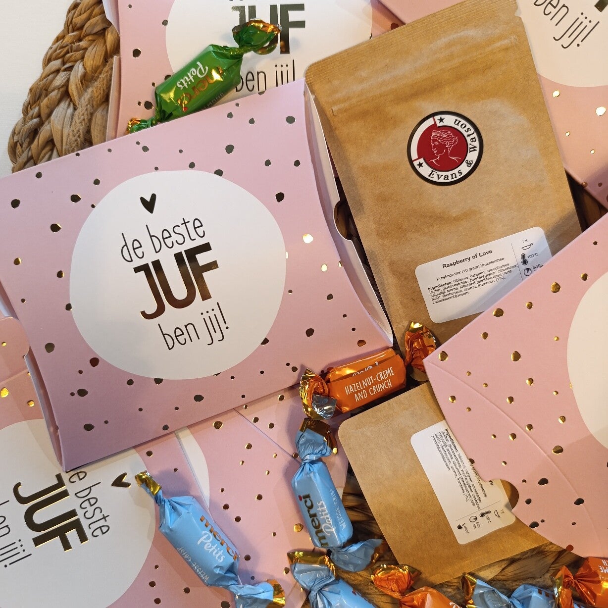 leuke bedankjes voor juf of meester 
