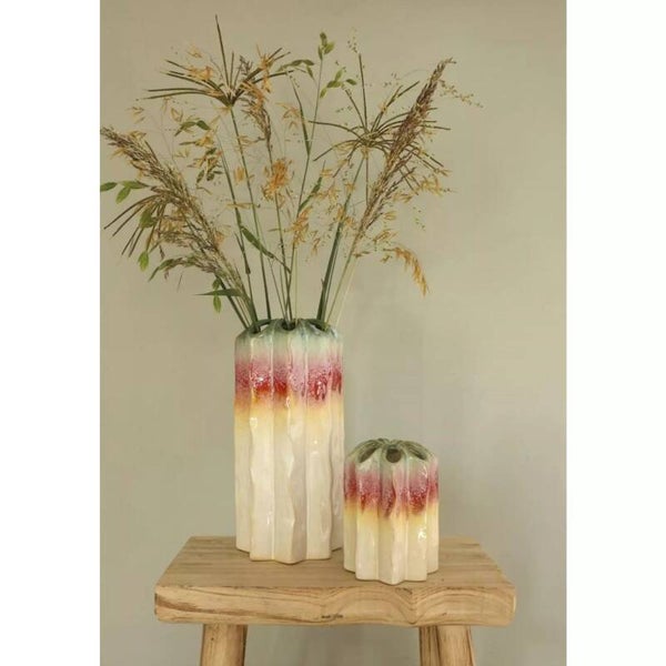 Regenboog Poppy Vaas S – Kleurrijke Eyecatcher