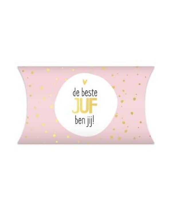 Gondeldoosje De beste JUF ben jij! (LEEG)