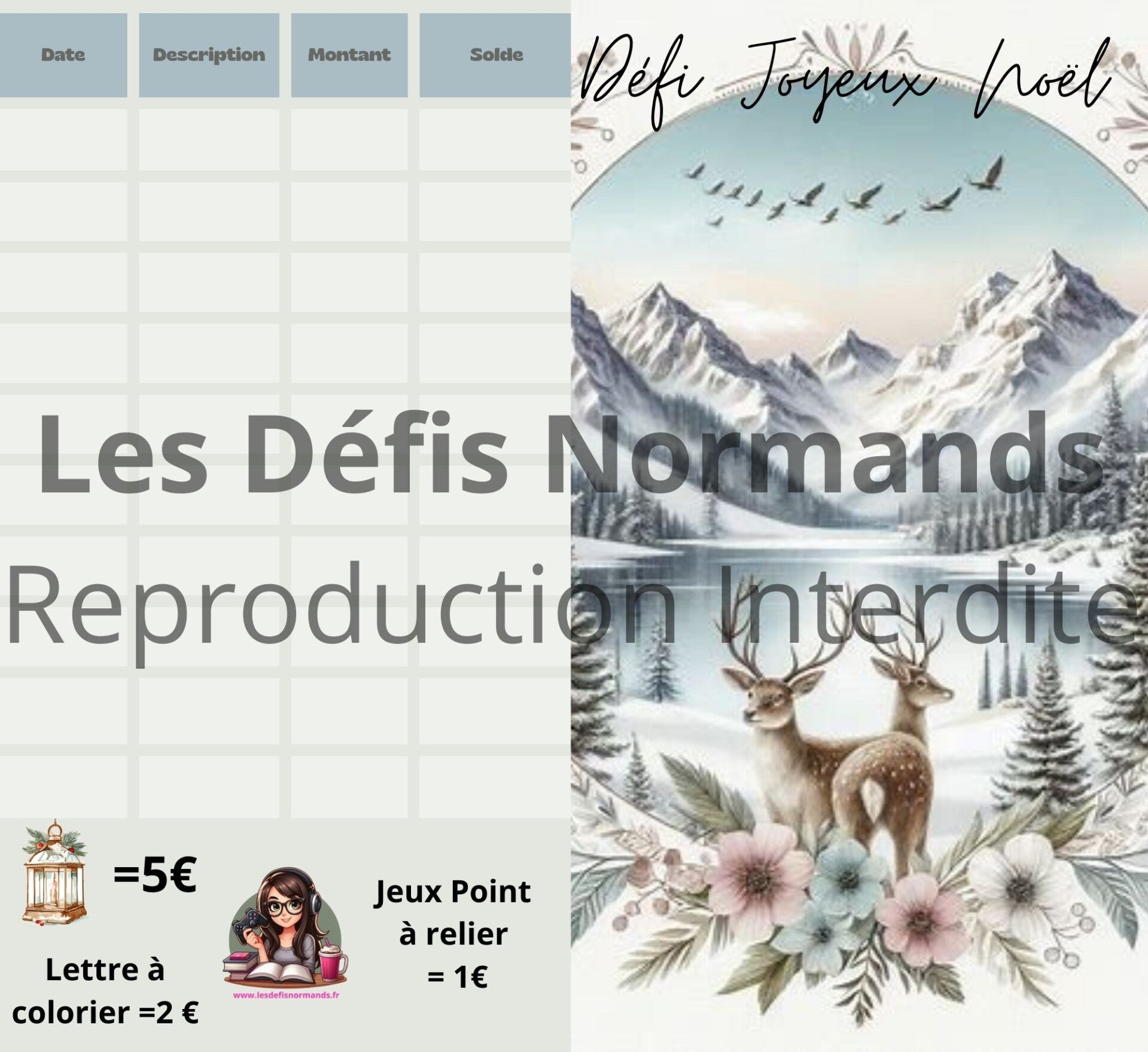 Défi Joyeux Noël