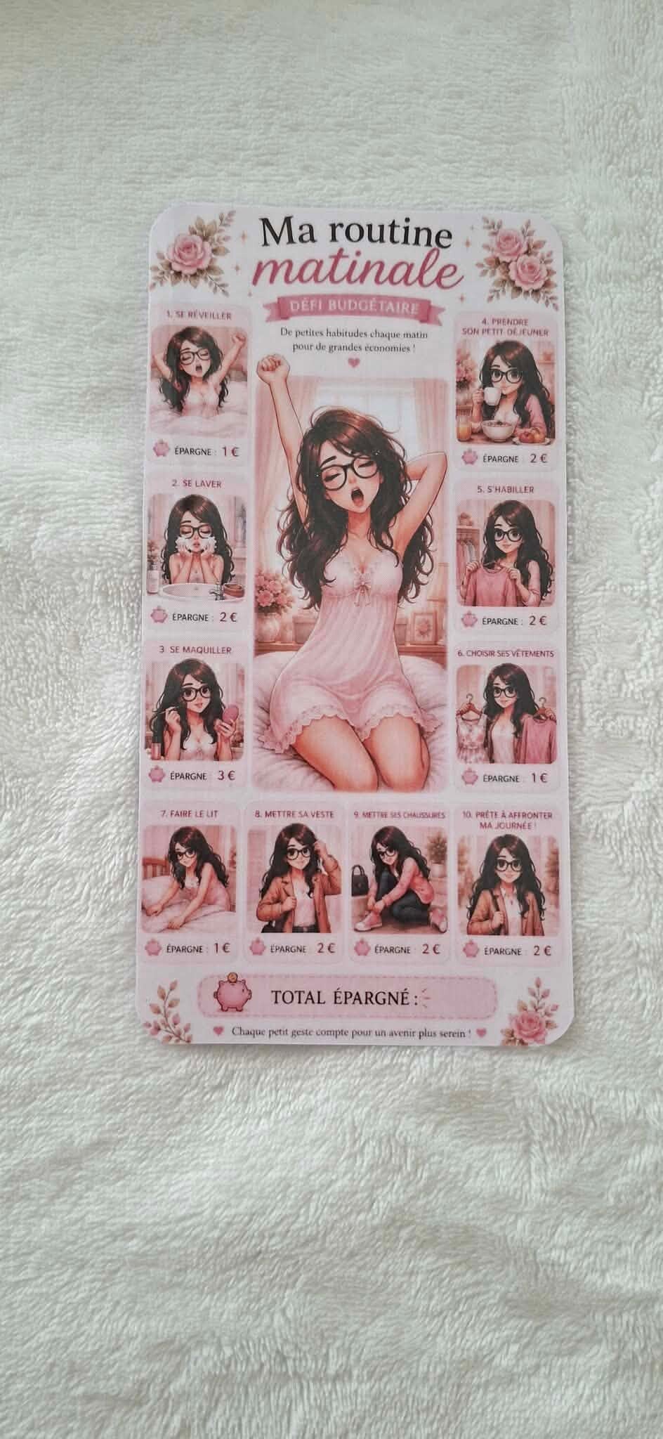 Défi Ma routine Matinale