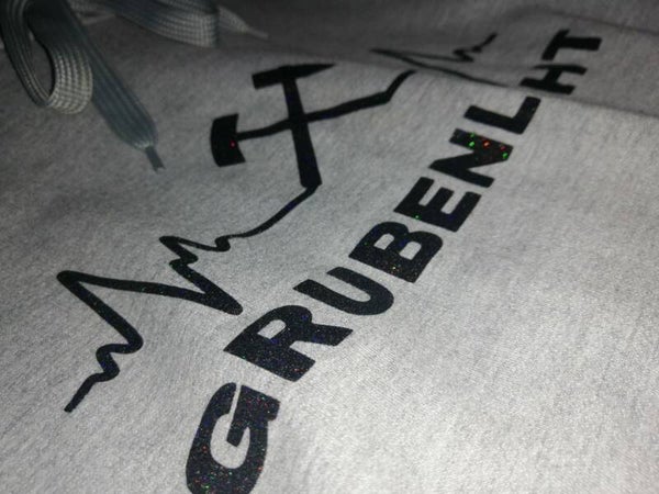 Hoodie Grubenlicht Herren Grau