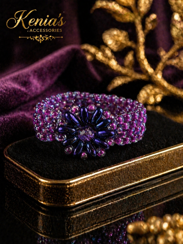 Violette Königin-Ring