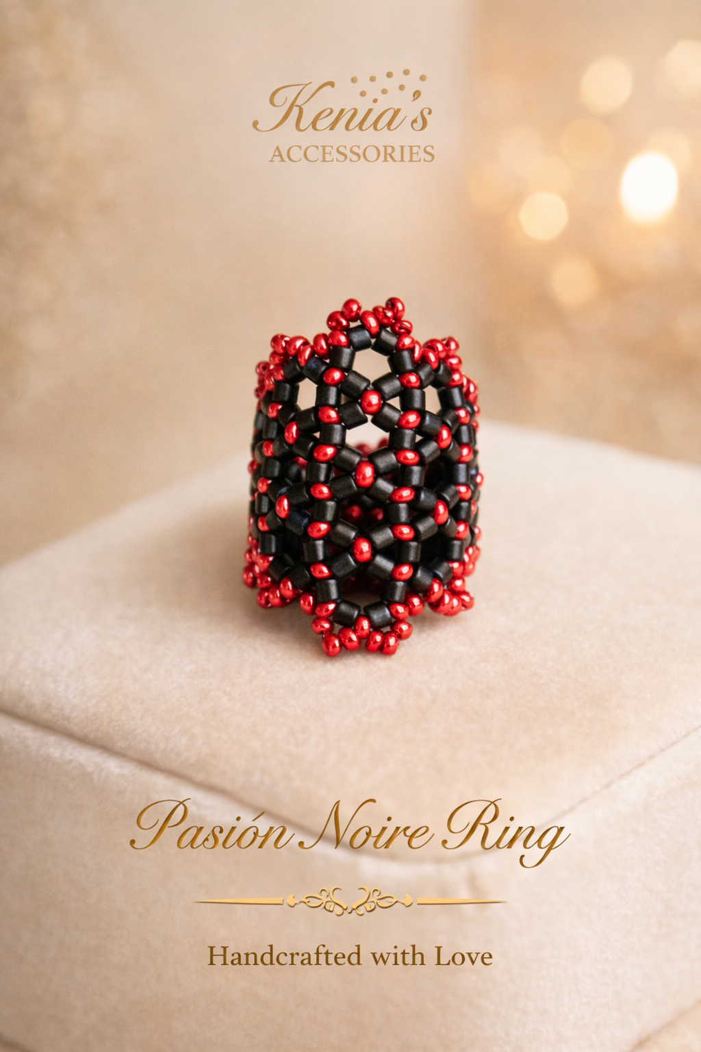 Pasión Noire Ring