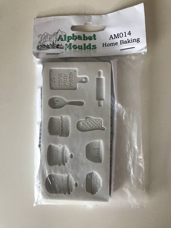 Alphabet Moulds Home Baking