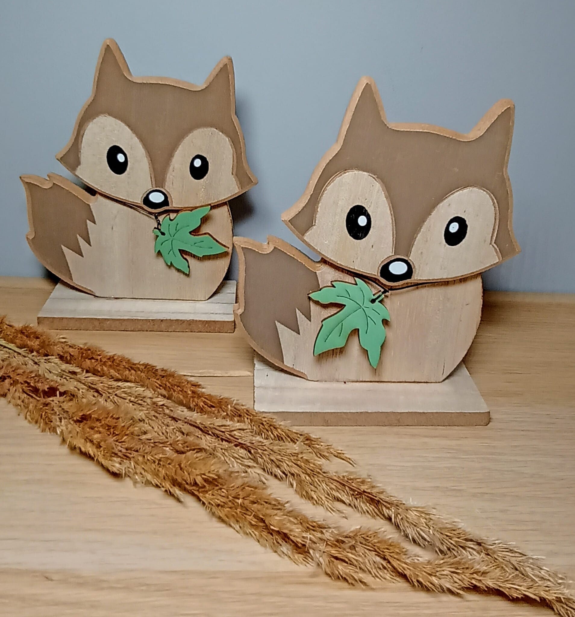 Houten vosje.