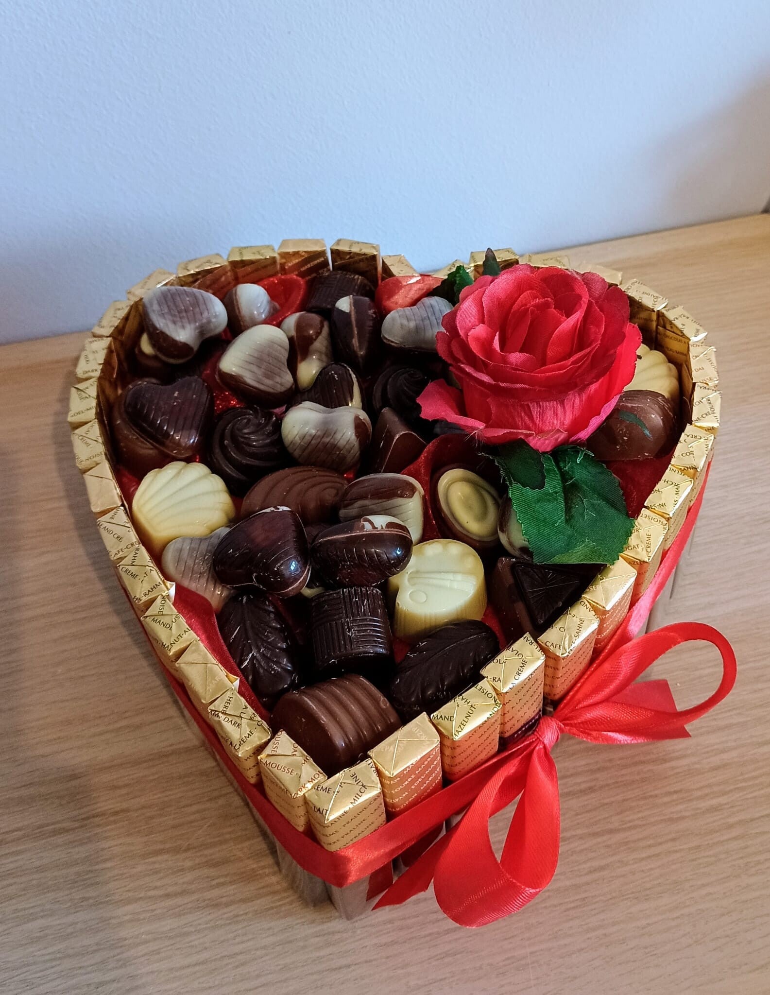 Hartje bomvol lekkers.