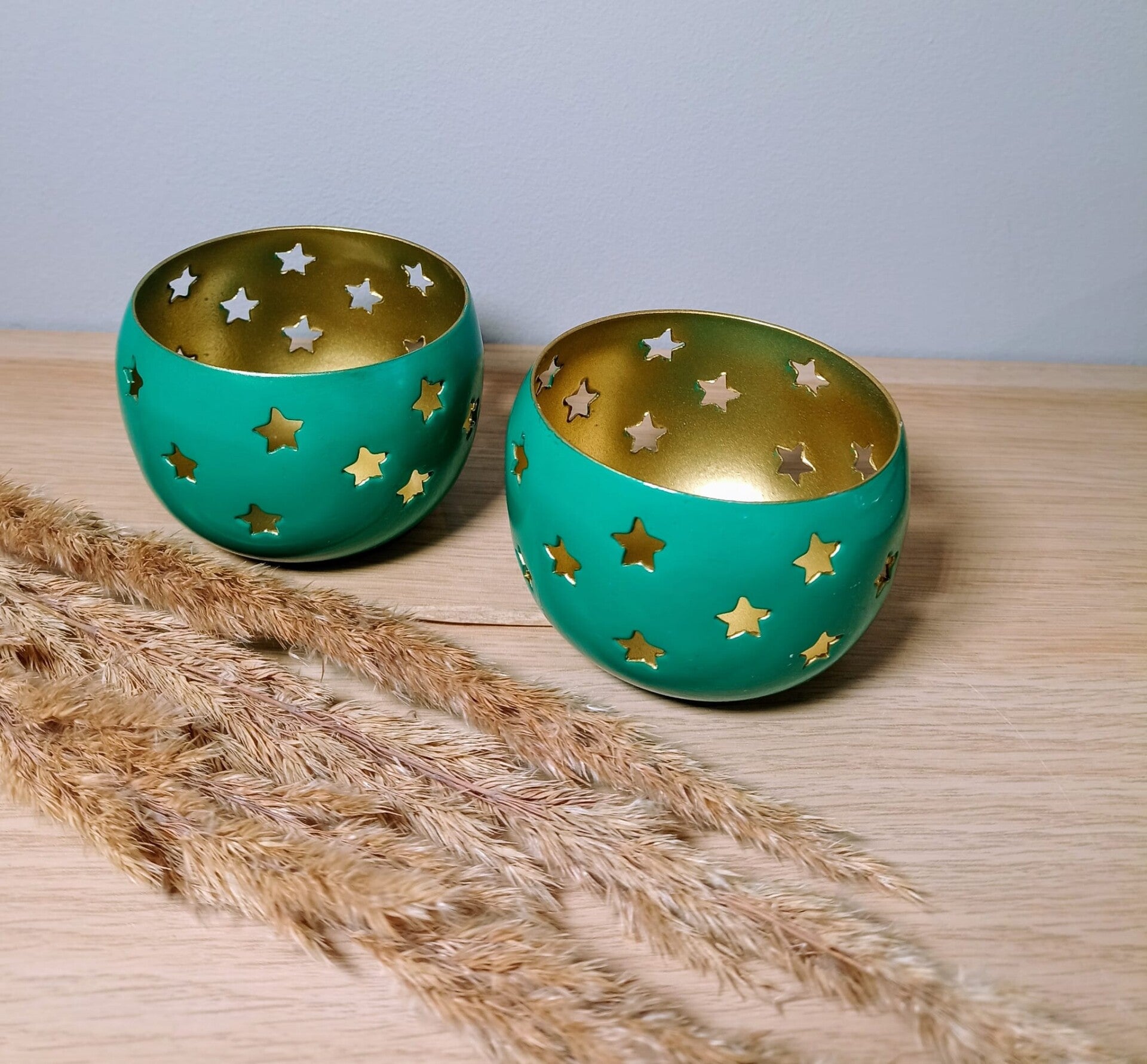 Luxe theelichthoudertjes.(2st)