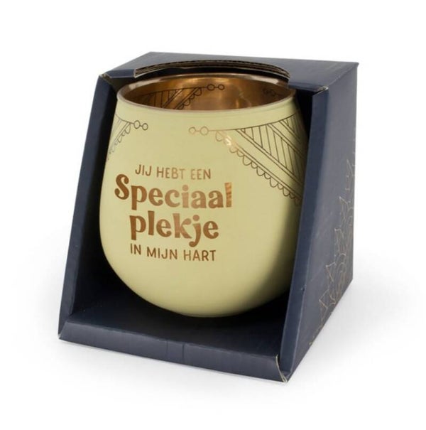 Sfeerlichthouder Jij hebt een Speciaal plekje in mijn Hart.