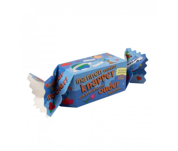 Geschenkdoosje Mannen worden knapper.
