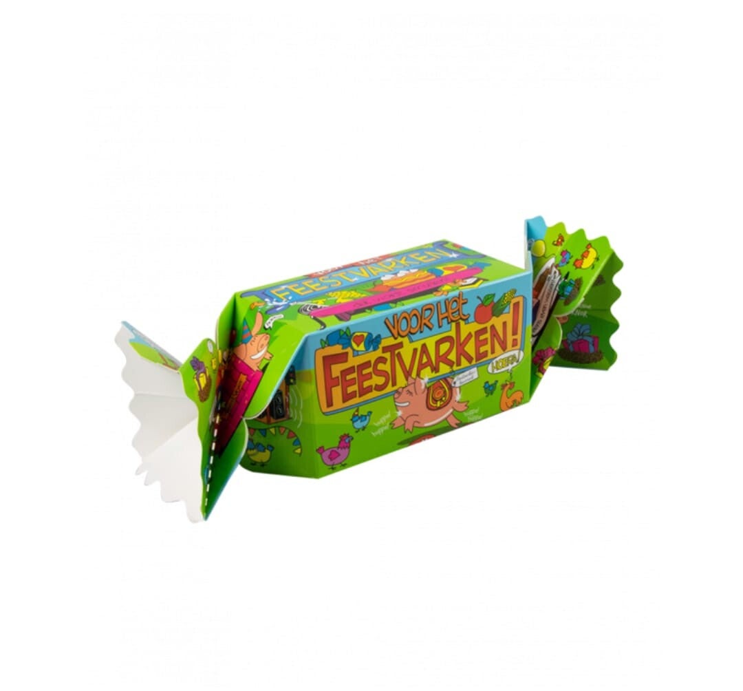 Geschenkdoosje Feestvarken.