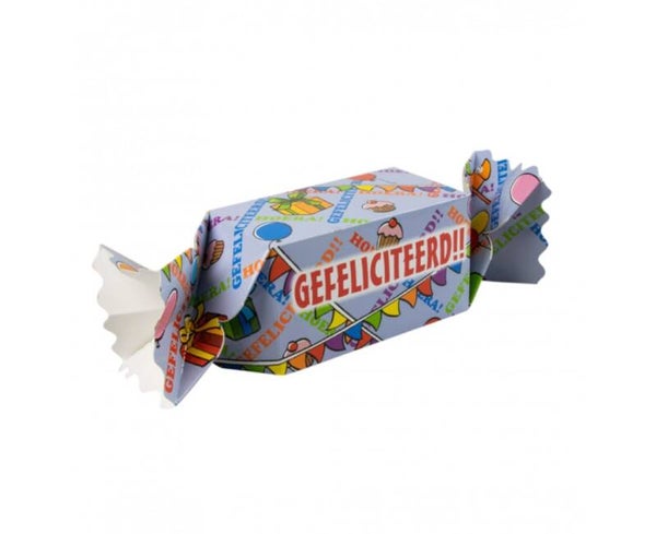 Geschenkdoosje Gefeliciteerd