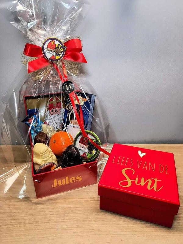Sint doosje (gepersonaliseerd).