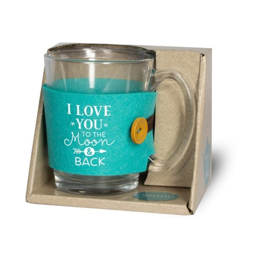 Theeglas I love you to the moon and back.