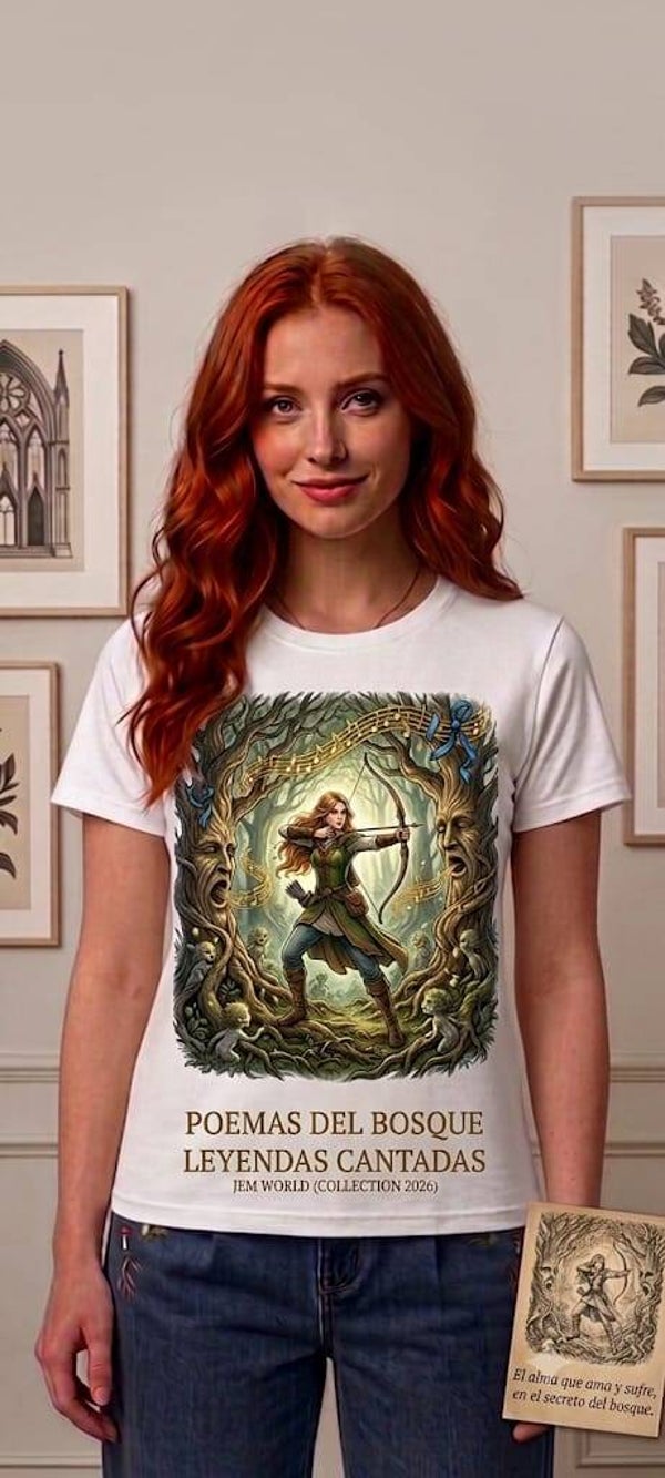 Camiseta unisex Leyendas cantadas serie 1
