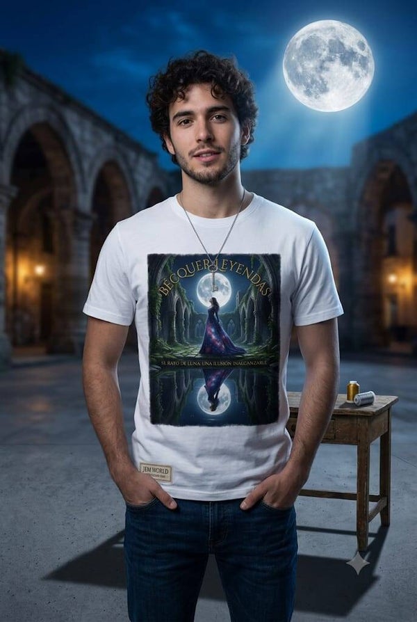 Camiseta unisex El rayo de luna serie 5