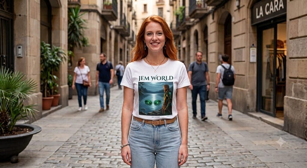 Camiseta unisex Ondina serie 1