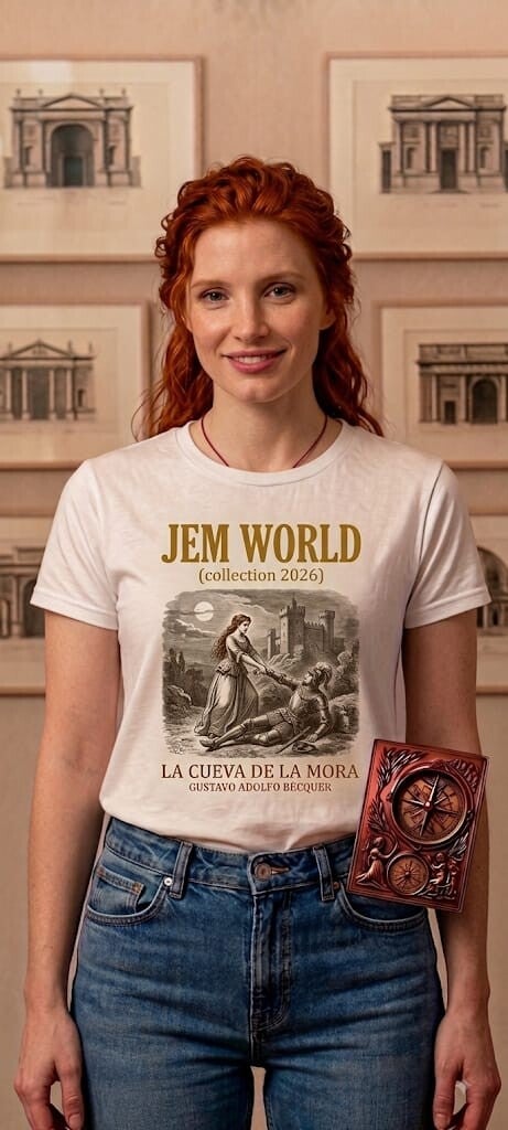 Camiseta unisex La cueva de la mora serie 1