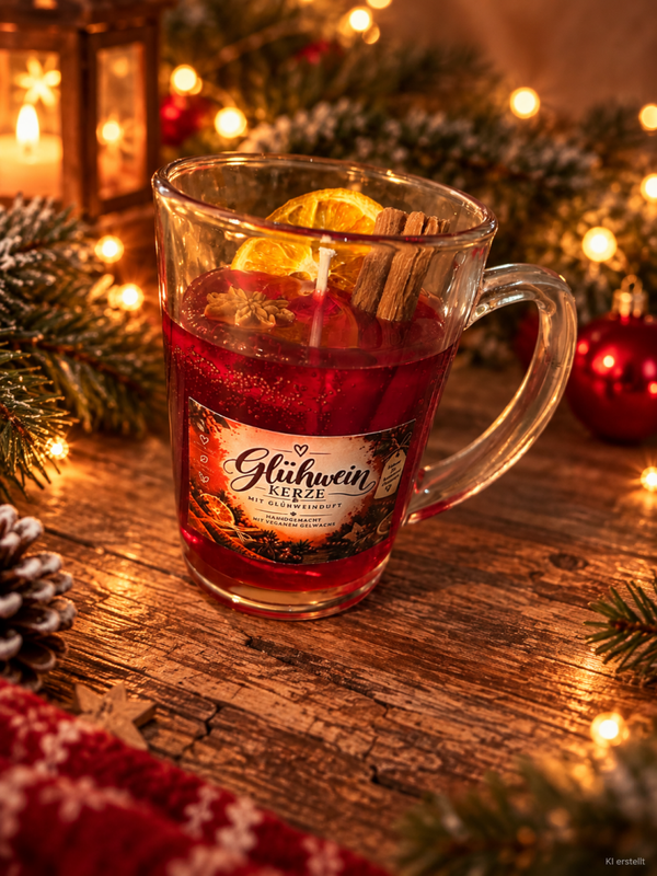 Glühwein Kerze