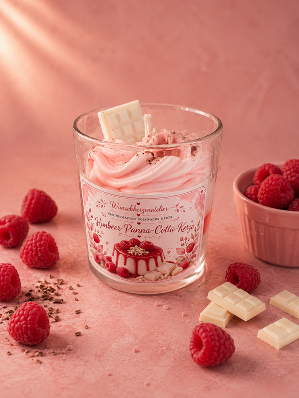 Himbeer - Panna Cotta