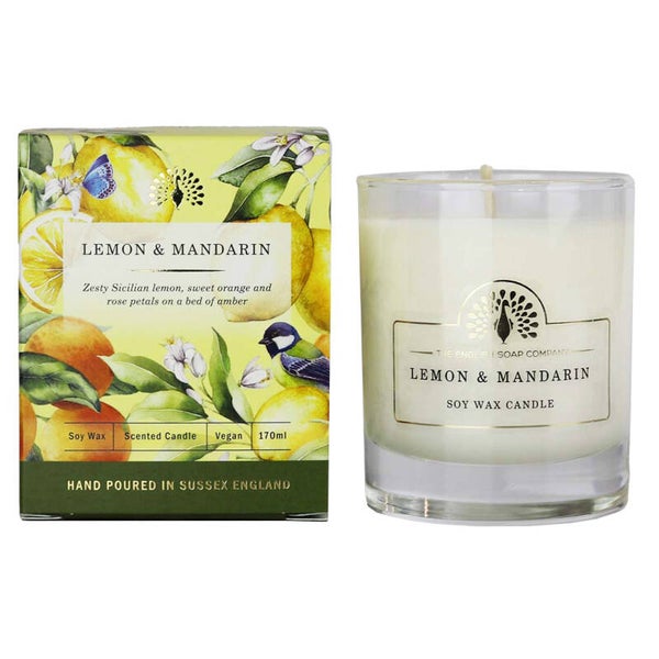 The English Soap Company Scented Candle Lemon and Mandarin