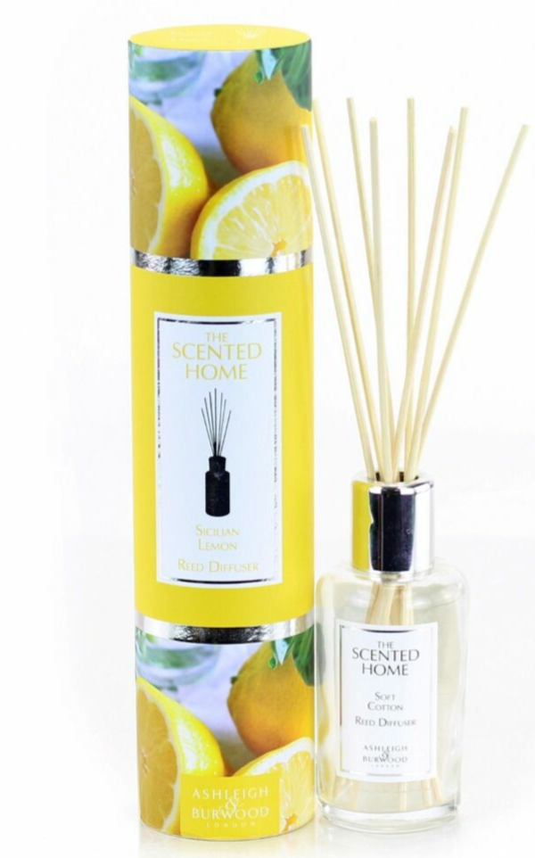 Ashleigh & Burwood Sicilian Lemon Reed Diffuser Scented Home