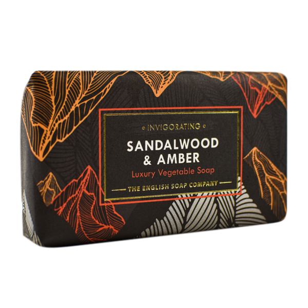 The English Soap Company Radiant Soap Sandalwood & Amber