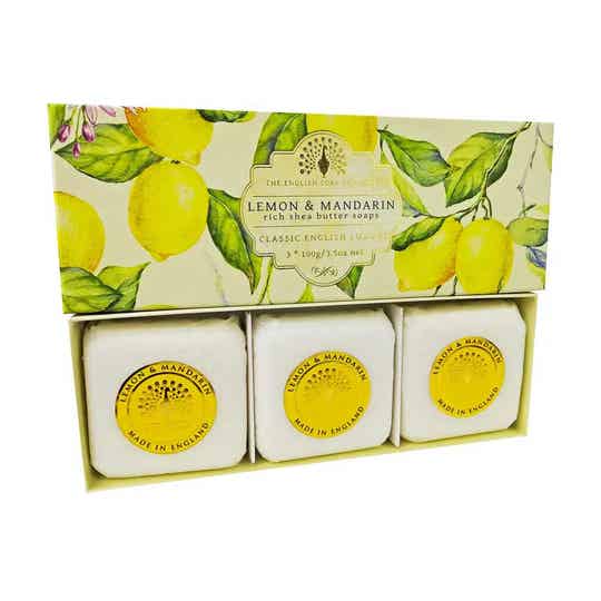 The English Soap Company  Soapbox Lemon and Mandarin