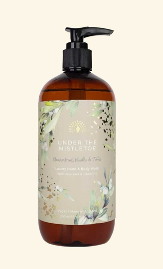 The English Soap Company Hand and Body Wash Under The Mistletoe