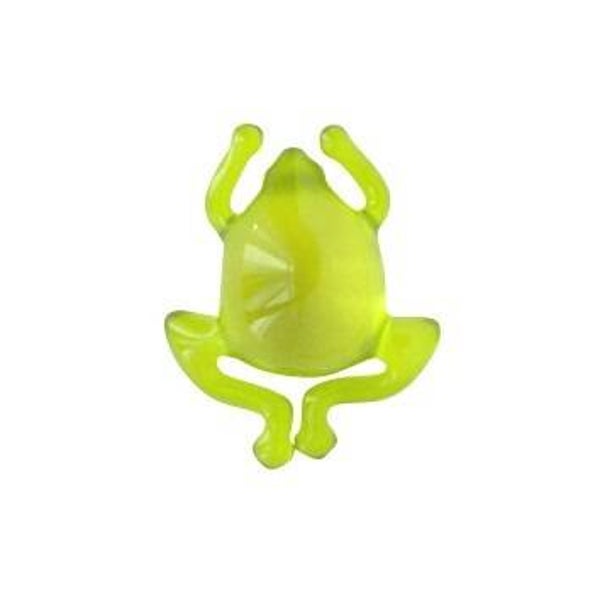 Badparel figuur kikker groen transparant