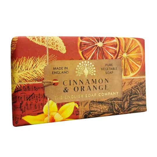 The English Soap Company Cinnamon and Orange Soap